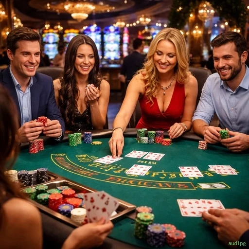 Cassino ao vivo da audipg com dealers reais